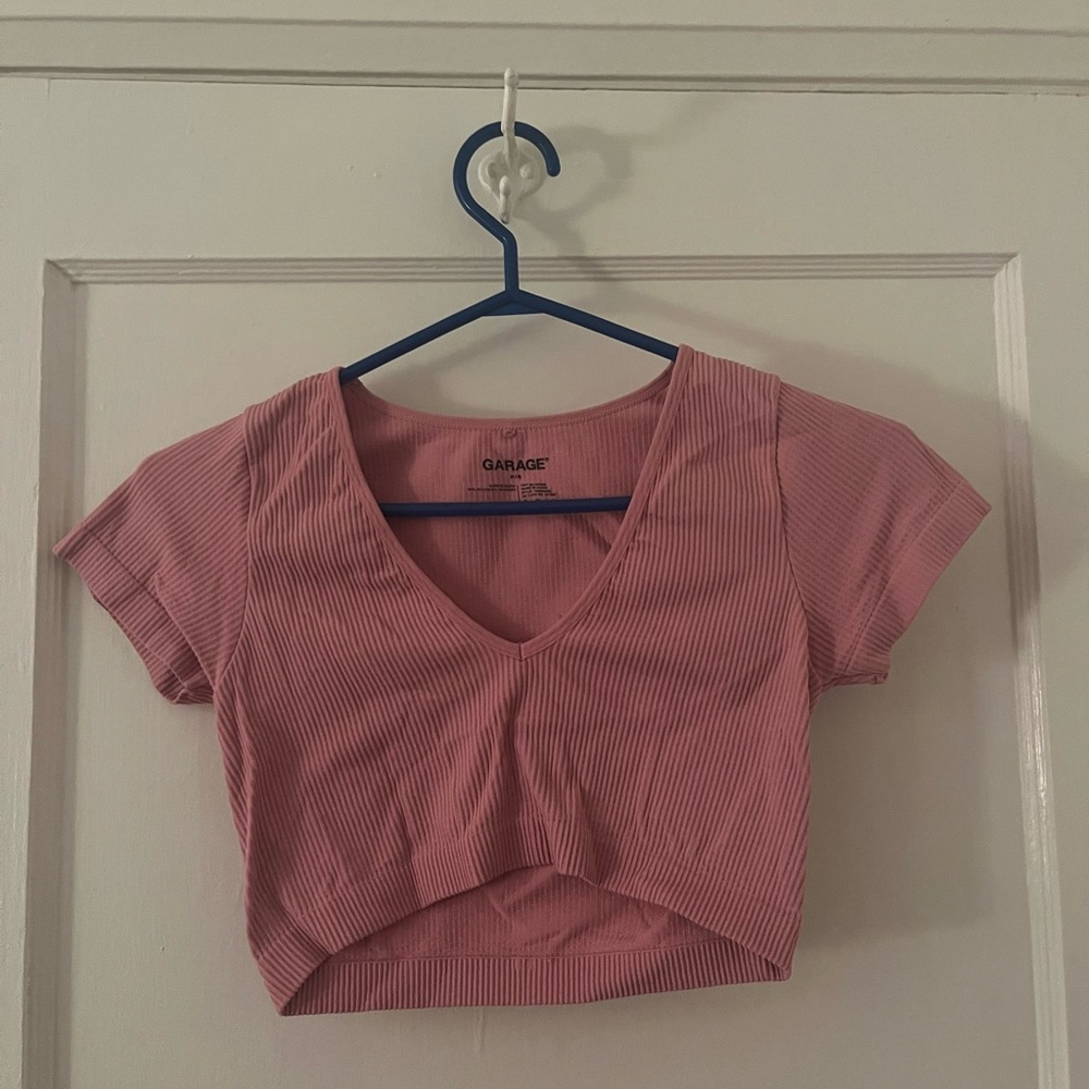 Garage crop top